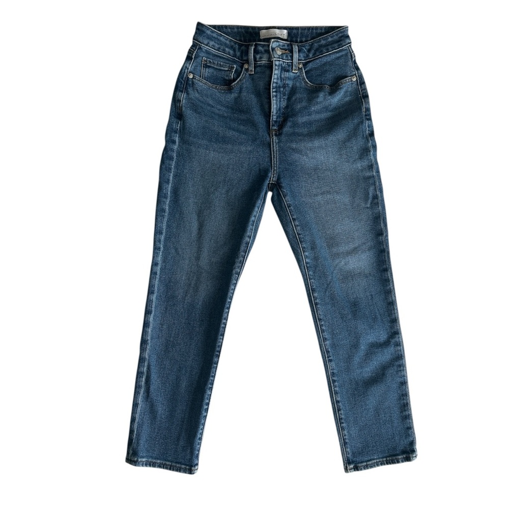 LOFT Classic Blue Women's Jeans - The Curvy Slim High-Rise in size 25/0